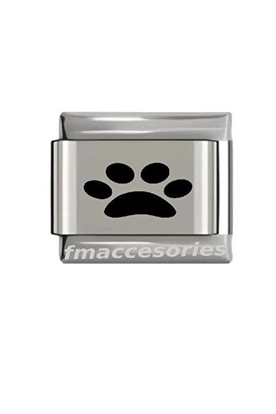 fmaccessoriess Italian Steel Bracelet Charm Silver Color Laser Printing Does ...