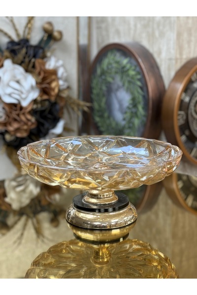 city gold Metal Ayaklı Cam Gondol