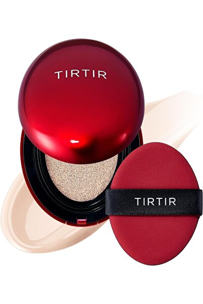 NONAMEE TIRTIR Mask Fit Cushion #17C Porcelain 0.63oz (18g) Full Coverage, Luminous