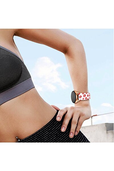 NeoHeaven WatchBand Freedom silicone strap, compatible with Samsung, Huawei and other 20 mm watches, Kiss me