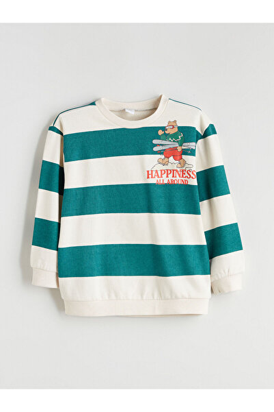 LC Waikiki Swea gros pentru băiat cu dungi tricou