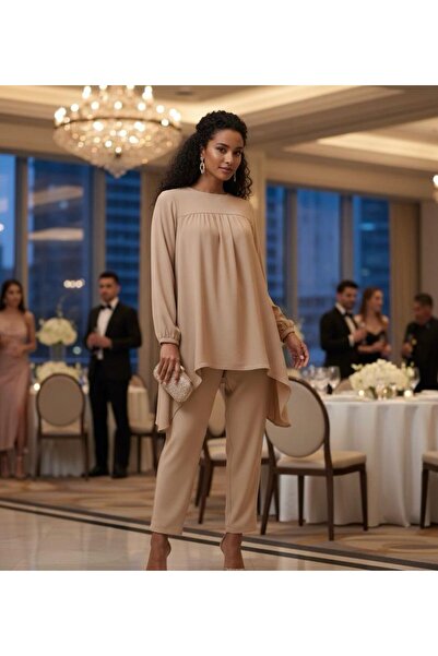 Cockatoo Women's Ayrobin Tunic Pants Bottom Top Set