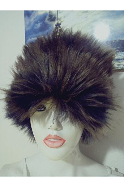 hoaryage Unisex Genuine Lambskin Leather Hat with Fur Lining