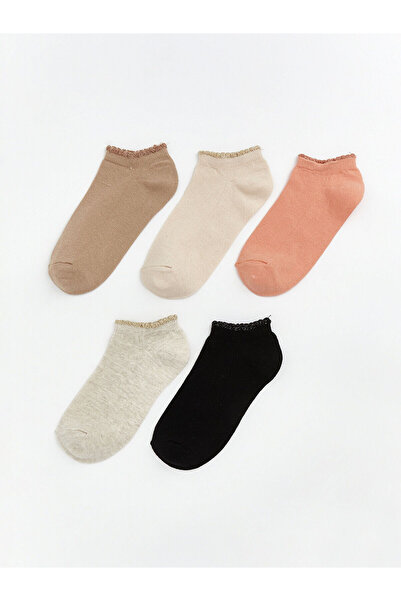 LC Waikiki Vizyon New Season Γυναικείες κάλτσες με επίπεδη μύτη 5 τεμαχίων