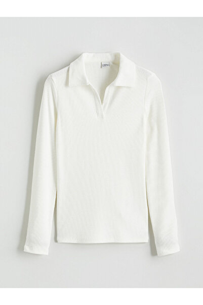 LC Waikiki Vizyon Yeni Sezon Polo Yaka Kız Çocuk Tişört