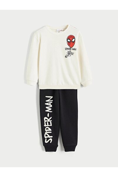 LC Waikiki Set de trening pentru băieți Spider-Man cu imprimeu