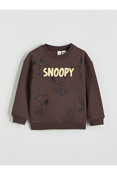 LC Waikiki Peak New Season guler rotund Snoopy cu imprimeu Swea pentru băieți...