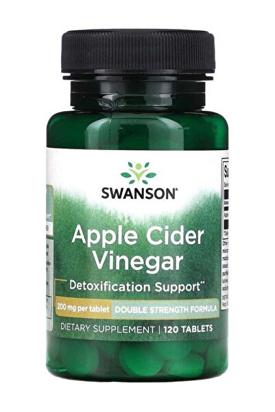 SWANSON Apple Cider Vinegar 200 mg 120 Tablets