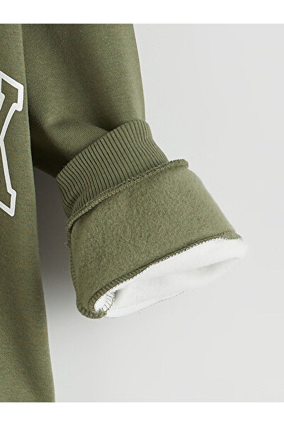 LC Waikiki Lcw Kids Printed Boys' Sweatshirt and Sweatpants