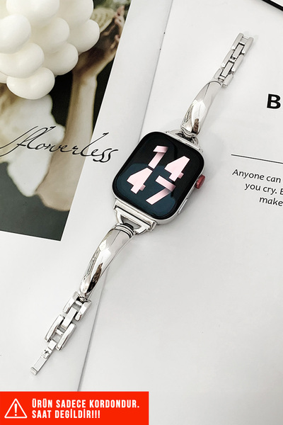 Nezih Case Stylish Jewelry Bracelet Compatible with Apple Watch Series 2/3/4/5/6/7/8/9/Se 38mm 40mm 41mm and Series 10/11 42mm