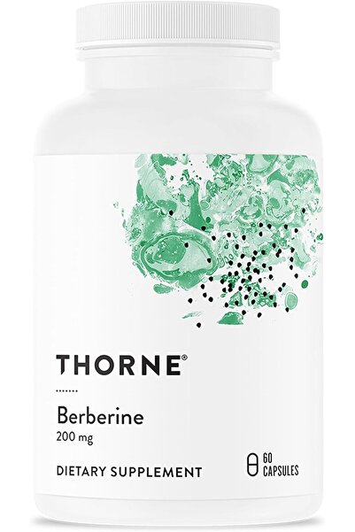 Thorne Berberine 200 mg (Formerly Berbercap) - 60 Capsules