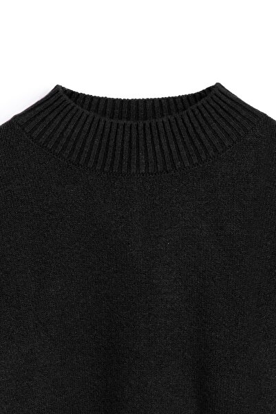 praye Half-Throated Knitwear Sweater Brown