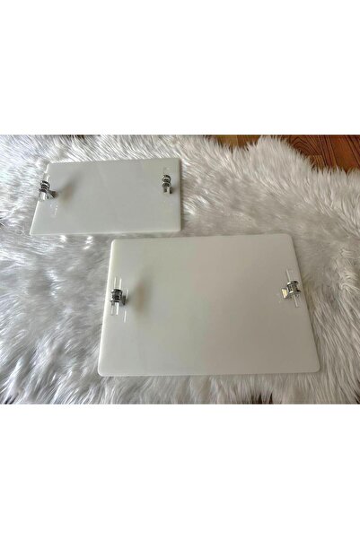 DREAM HEDİYELİK Şık Sunumluk ve Modern Pleksi İkili Sunum Tepsisi –Nişan Teps...