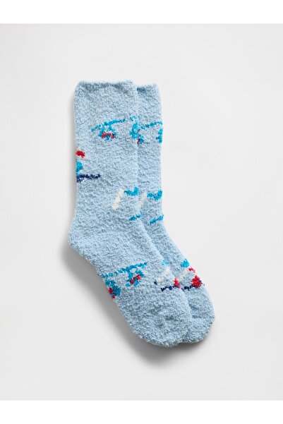 GAP Kadın Mavi Cozy Çorap