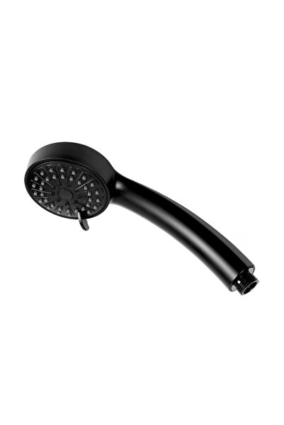ITALOMIX Black Shower Head, ABS Matt, With 3 Flow Modes, Universal Connection G1/2"