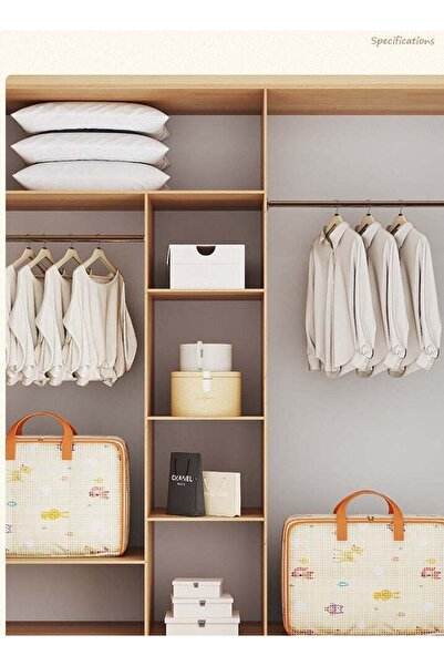 Generic 3 Pack Large Clear Waterproof PVC Storage Bags 45L (58x37x20cm) with Handles