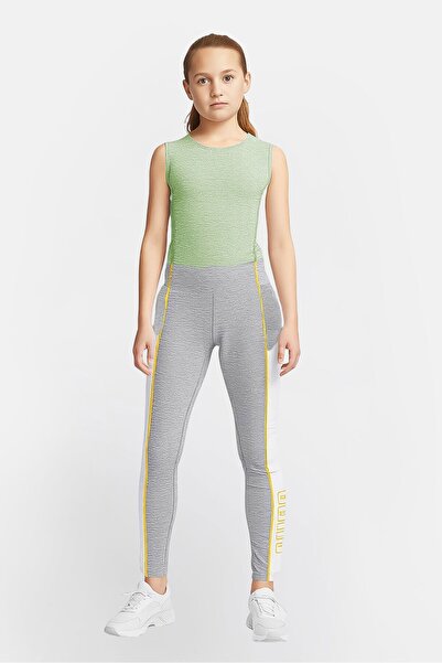 Puma Kids Girl Sportswear Fit Training Leggings, Heather Grey