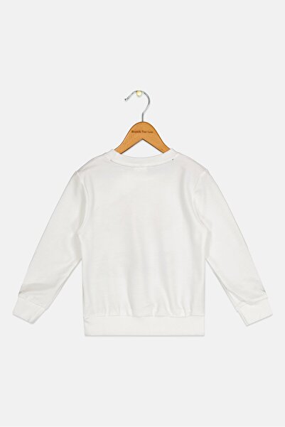 Disney Toddlers Boy The Lion King Graphic Print Long Sleeve Sweatshirt, White