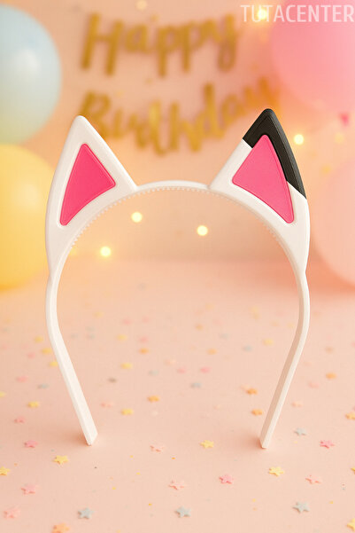 TUTACENTER Gabby Dollhouse Saç Tokası Saç Tacı Kedi Tacı Plastik (Saç Tokası ...