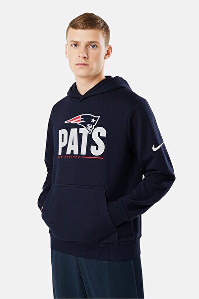 Nike Kids Boy Long Sleeve Outdoor Hoodie, Navy