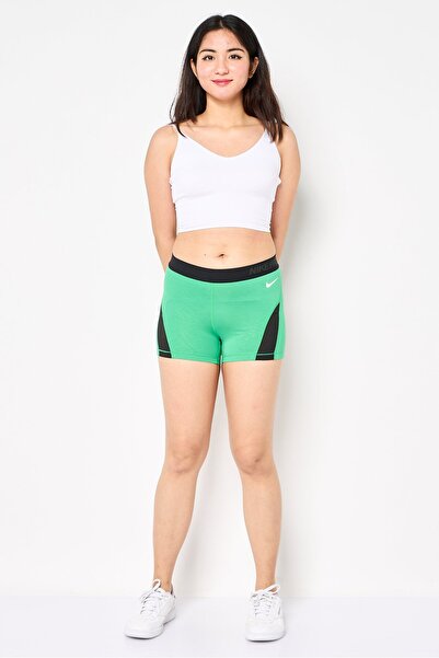 Nike Women Sportswear Fit Pull On Training Shorts, Green