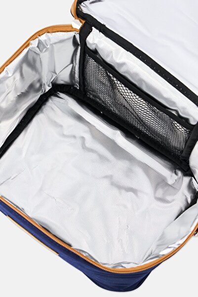 LUCKY BRAND Brand Logo Travel Lunch Bag, Navy