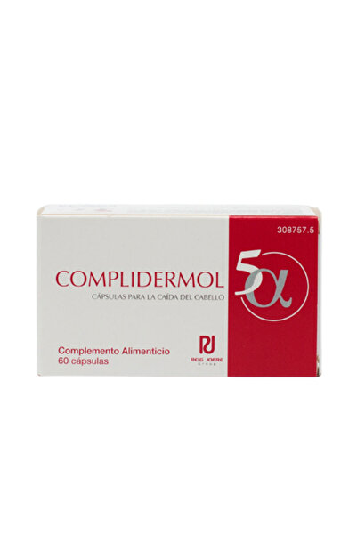 Complidermol 5 Alfa Cápsulas Para La Caída Del Cabello