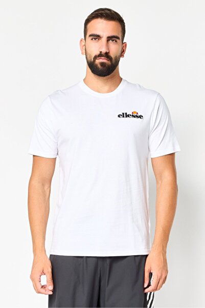 Ellesse Men Sportswear Fit Short Sleeve Outdoor T-Shirt, White