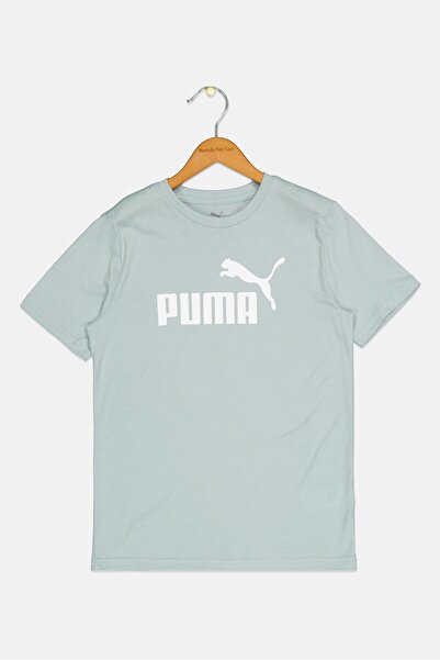 Puma Kids Boy Sportswear Fit Short Sleeve Outdoor T-Shirt, Sage Green