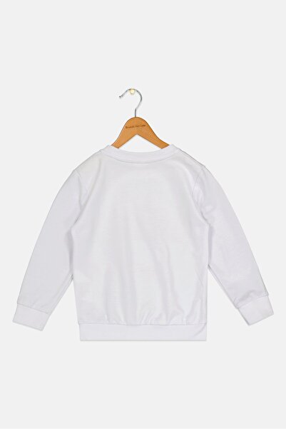 Marvel Toddlers Boy Long Sleeve Spiderman Sweatshirt, White