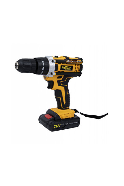 DDT Mustang Impact Drill and Driver, 26V, 2 Li-Ion Batteries