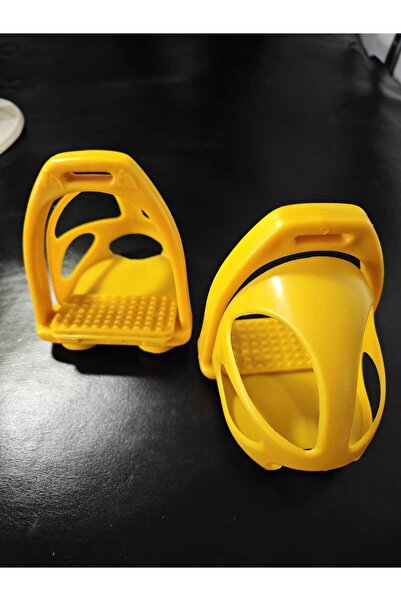 EL YAPIMI Kompozit Kapalı Üzengi Sarı