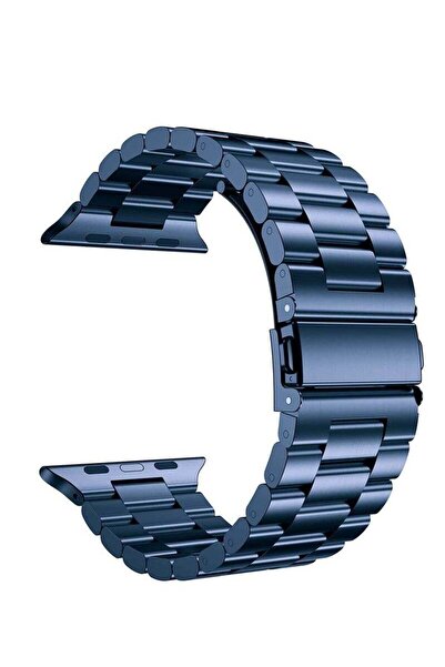 ARTCHE Generic Stainless Steel Watch Strap for Apple Watch (49/45/44/42mm) - Blue