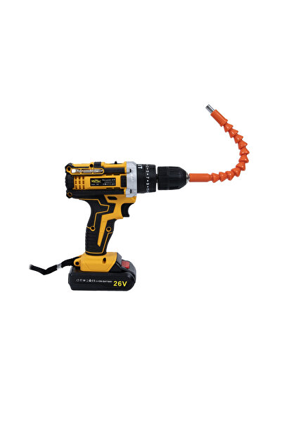 DDT Mustang Impact Drill and Driver, 26V, 2 Li-Ion Batteries