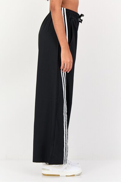 adidas Women Oversized Fit Outdoor Track Pants, Black