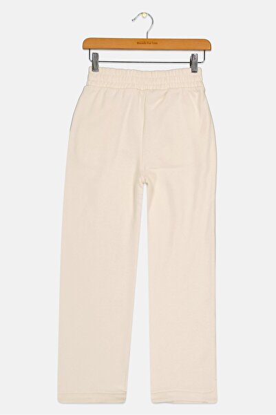 Puma Kids Girl Sportswear Fit Outdoor Sweatpants, Ivory