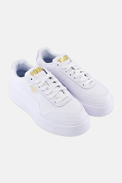 Puma Women Oslo Maja Clean Wns Lace Up Outdoor Shoes, White