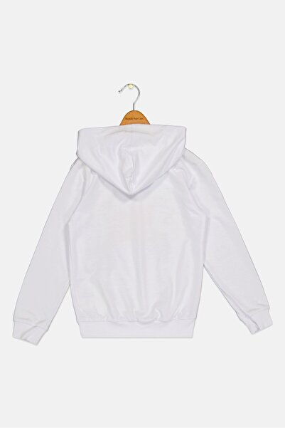 Marvel Toddlers Boy Long Sleeve Comic Hoodie, White