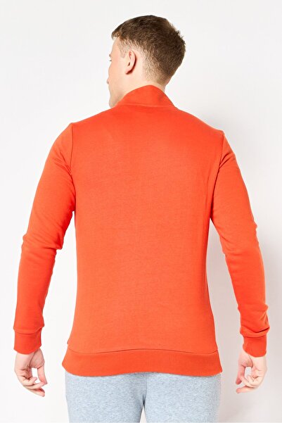 Puma x One 8 Men Slim Fit Long Sleeve Outdoor Full Zip Sweatshirt, Orange