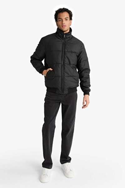 DeFacto Black Men's Coat C5857Ax/Bk27