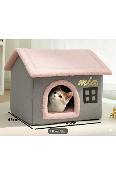 doyapet yeni sezon villa kedi ve köpek yatağı evi kulübesi özel tasarımlı