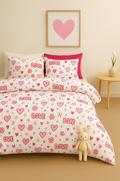 Sheri Home Tekstil Tek Kişilik Nevresim Takımı Yeni KonseptTy8282888