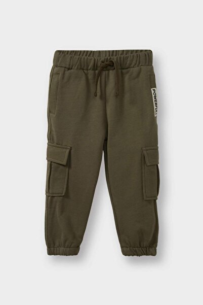 DeFacto Baby Boy Woven Label Elastic Waist Sweatpants G4809A525Wn