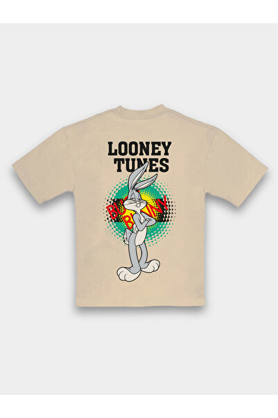 Looney Tunes By Styli Graphic Print Round Neck Fashion T-shirt
