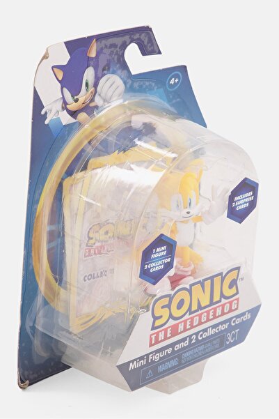 Sonic The Hedgehog Mini Figure And 2 Collector Card, Assorted