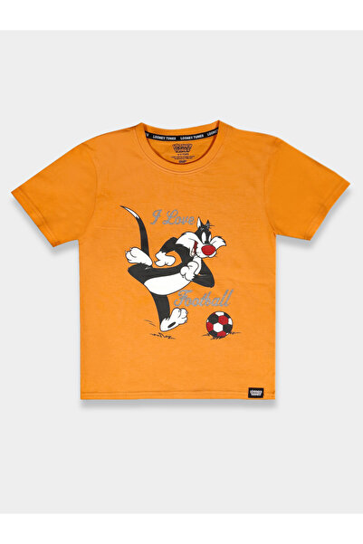 Looney Tunes By Styli Graphic Print Round Neck Fashion T-shirt