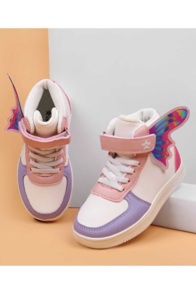 Cute Walk by Babyhug حذاء كاجوال بأجزاء من الفيلكرو مزين بأجنحة الفراشات - بن...