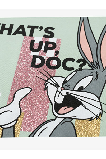 Looney Tunes By Styli Graphic Print Round Neck Fashion T-shirt