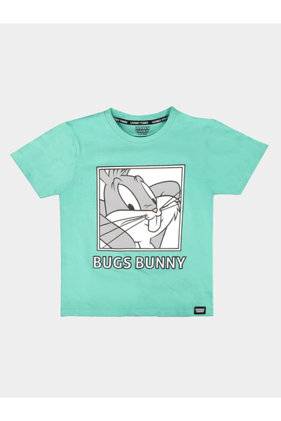 Looney Tunes By Styli Graphic Print Round Neck Fashion T-shirt