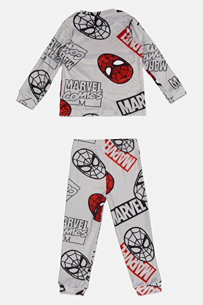 Marvel Toddlers Boy 2 Pieces Graphic Print Pyjama Top And Pants Set, Multicolor
